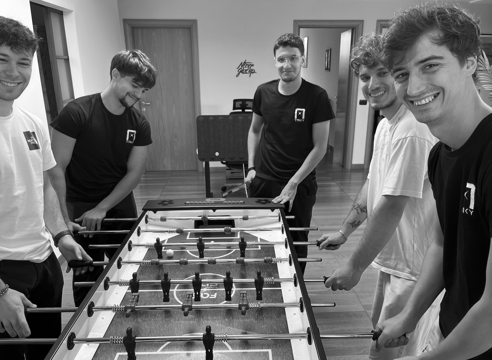 Il team AITAKY al lavoro